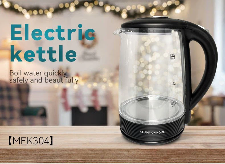 1500W glass water boiling kettle