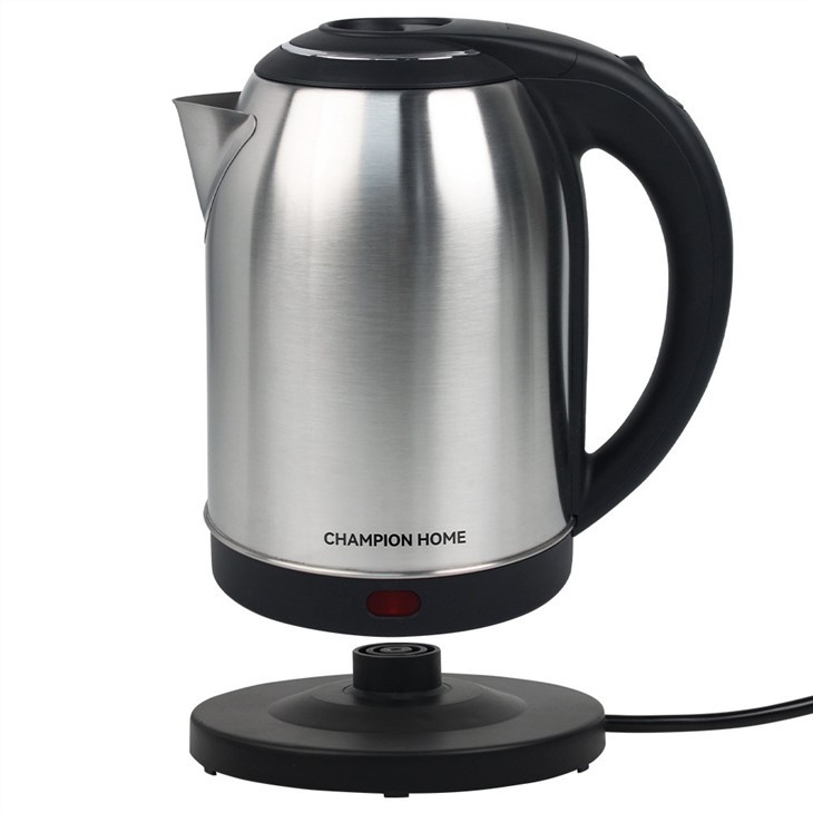 stainless electric tea kettle with base